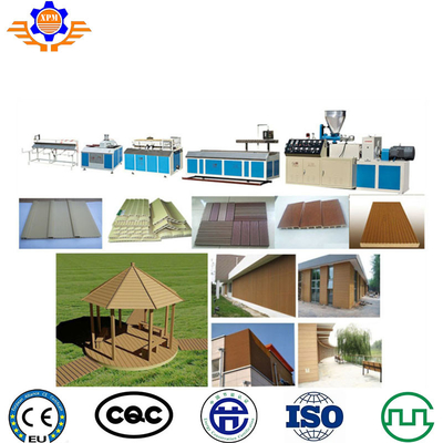 380V PVC Door Wall WPC Profile Extrusion Line Furniture Plate Floor Plastic Tile Extrusion Line