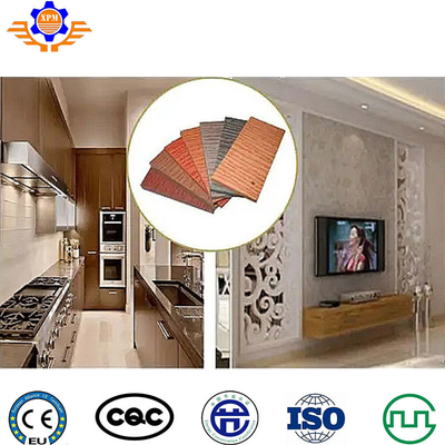 380V PVC Door Wall WPC Profile Extrusion Line Furniture Plate Floor Plastic Tile Extrusion Line