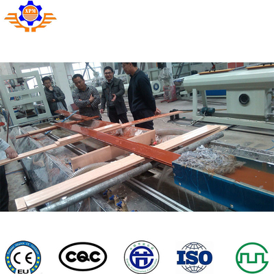 380V PVC Door Wall WPC Profile Extrusion Line Furniture Plate Floor Plastic Tile Extrusion Line