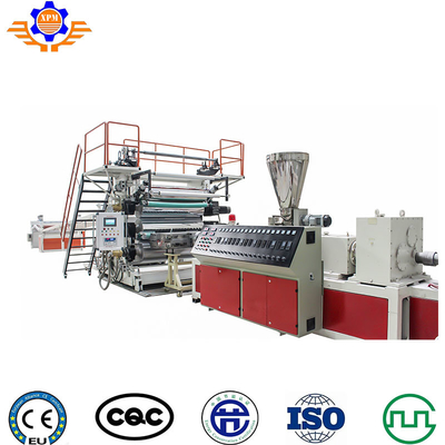 250kg/H ABB Inverter PVC Artificial Marble Production Line Sheet Extrusion Making Machine